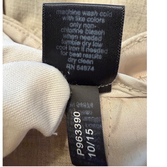 The‎ Limited Collection Cassidy Tan Cropped Dress Pants 10 Preppy Academia 99-05 - Picture 12 of 13